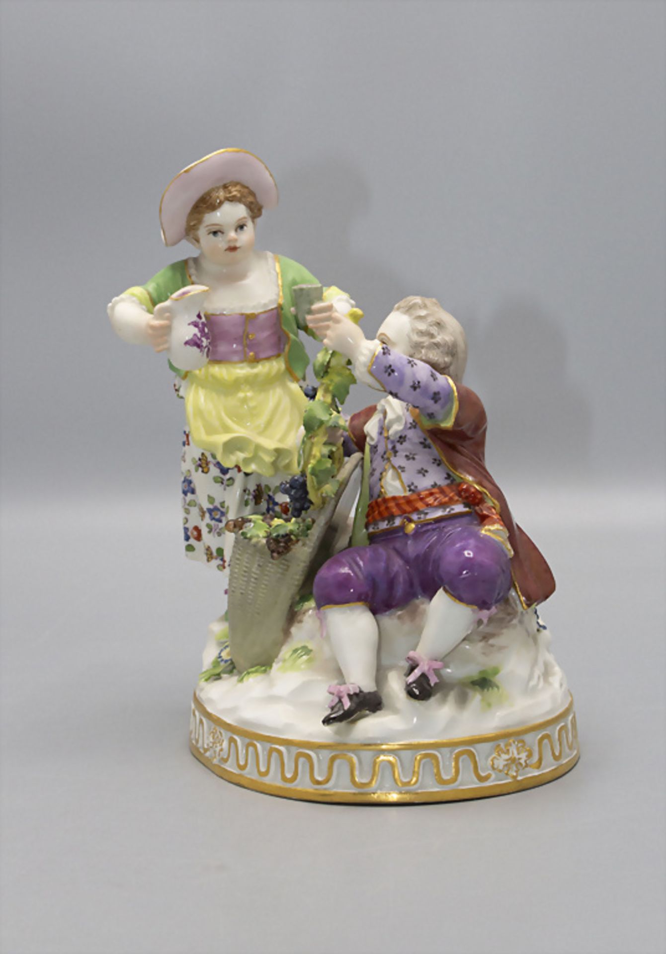 Figurengruppe 'Herbst' / A figural group 'Autumn', Meissen, nach 1934 - Image 2 of 4