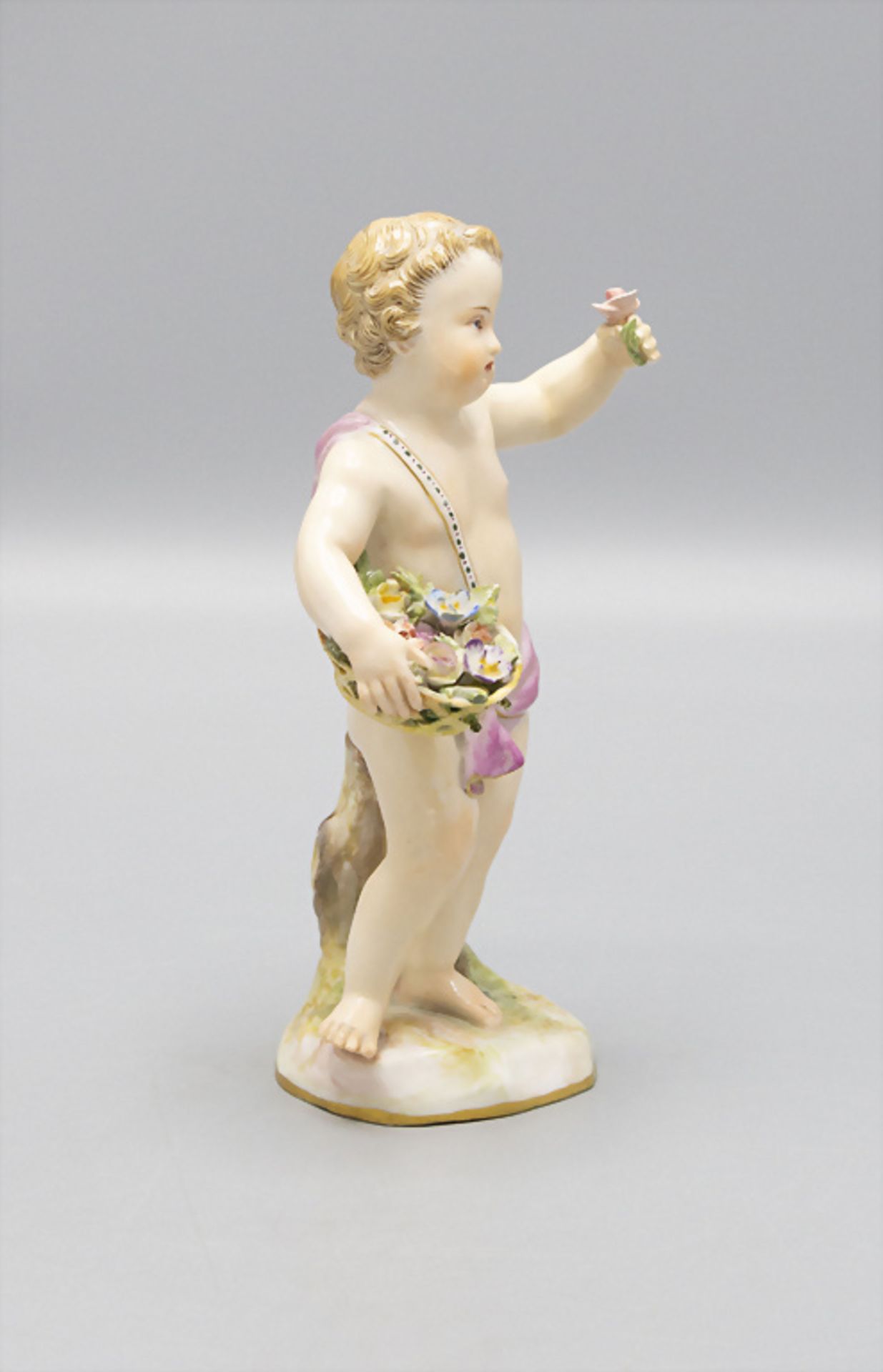 Figur 'Putto' / A figure of a cherub, Meissen, 1860-1924 - Image 2 of 4