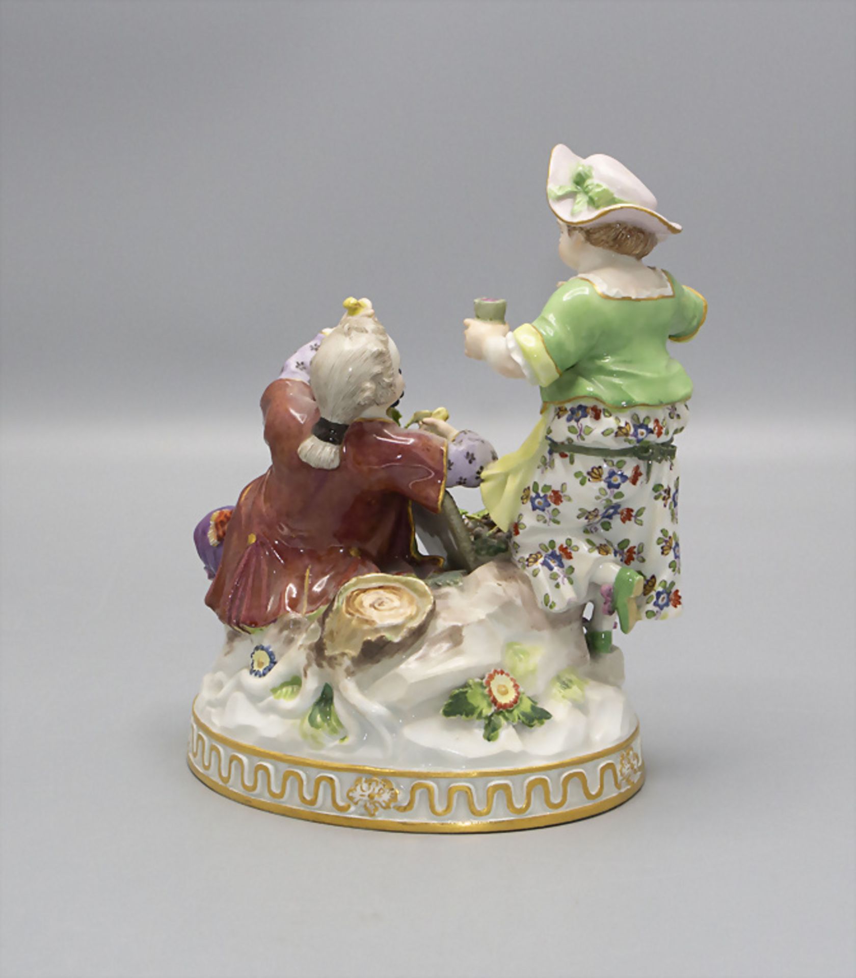 Figurengruppe 'Herbst' / A figural group 'Autumn', Meissen, nach 1934 - Image 3 of 4