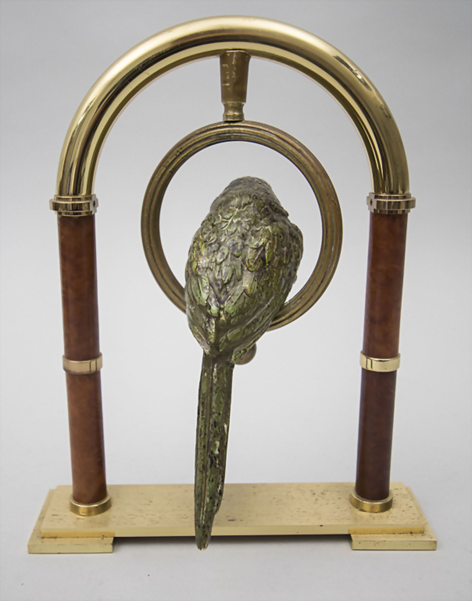 Bronze Papagei / A bronze parrot, 20. Jh. - Image 4 of 6