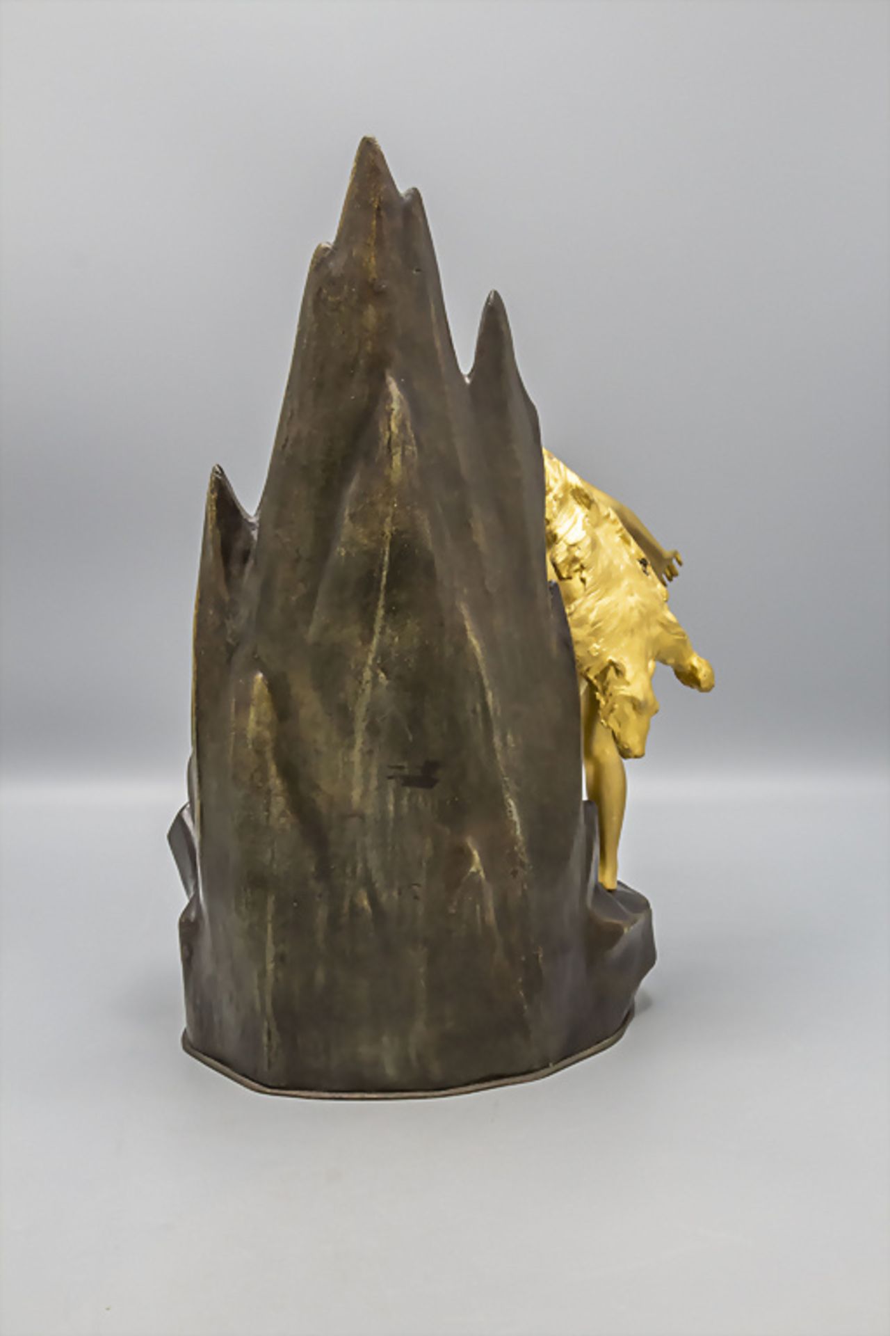 Henri GODET (1863-1937), Jugendstil Bronze Akt mit Grotte Mystérieuse - Image 5 of 11