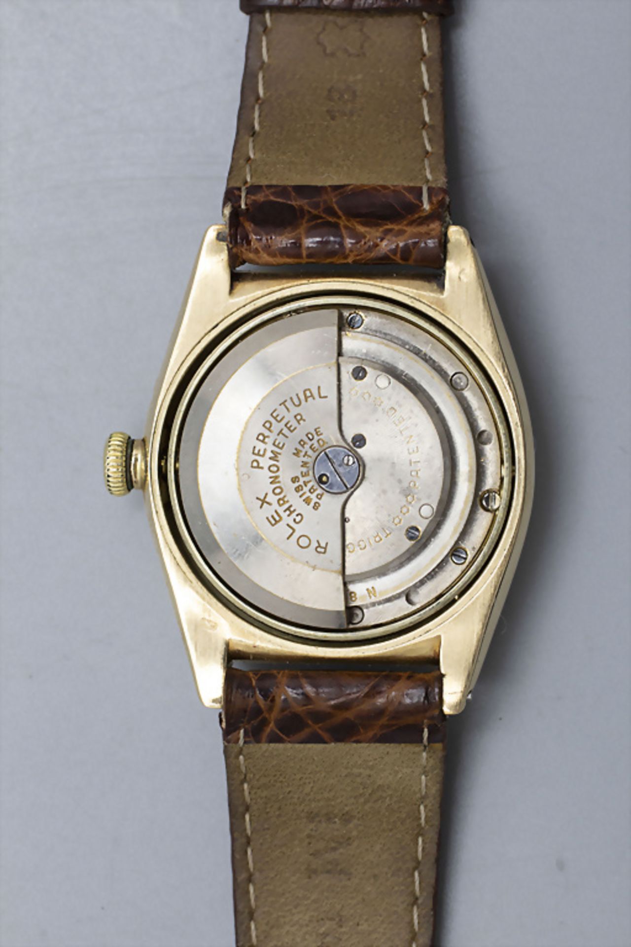 Rolex Bubbleback, Oyster Perpetual, Automatic Chronometer, Schweiz/Swiss, um 1940 - Image 4 of 8