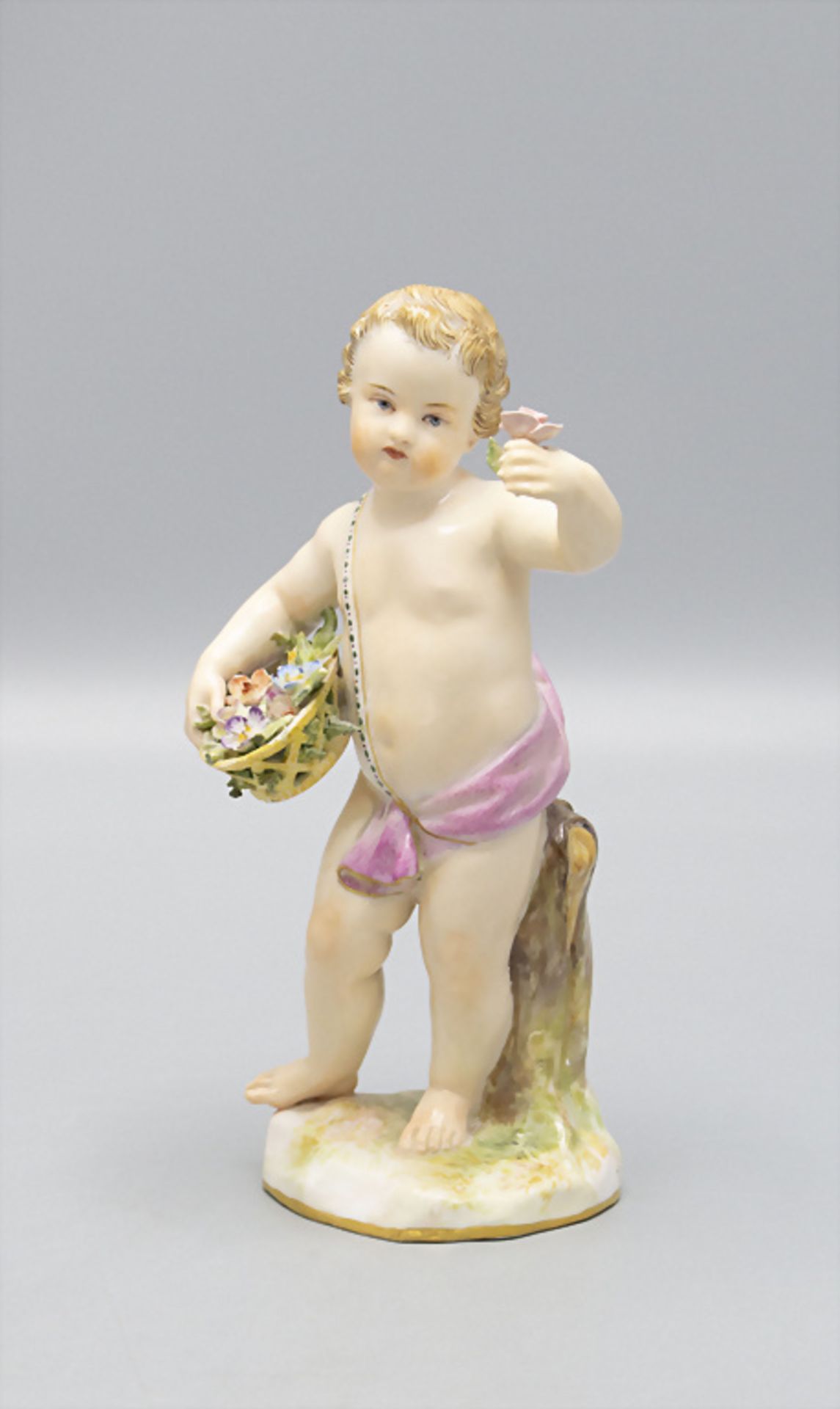 Figur 'Putto' / A figure of a cherub, Meissen, 1860-1924