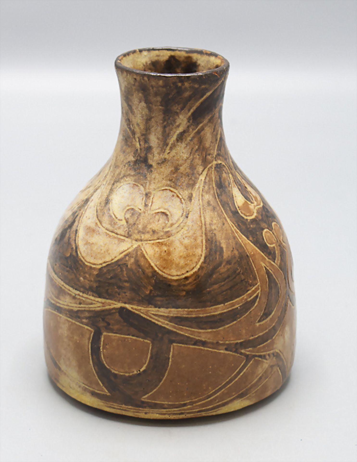 Arts & Crafts Keramik Vase / An Arts & Crafts ceramic vase, wohl Frankreich, um 1900 - Image 4 of 5