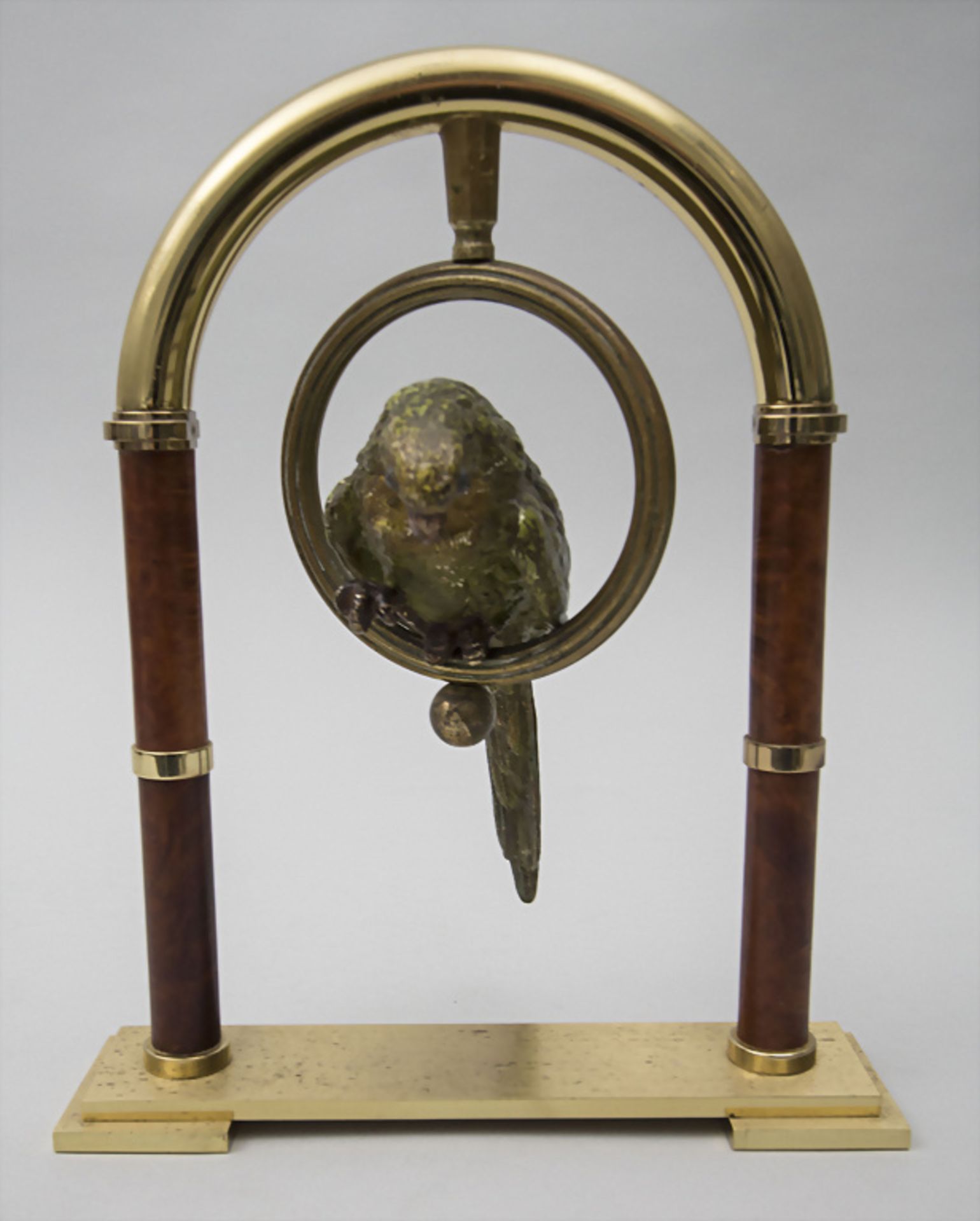 Bronze Papagei / A bronze parrot, 20. Jh. - Image 2 of 6