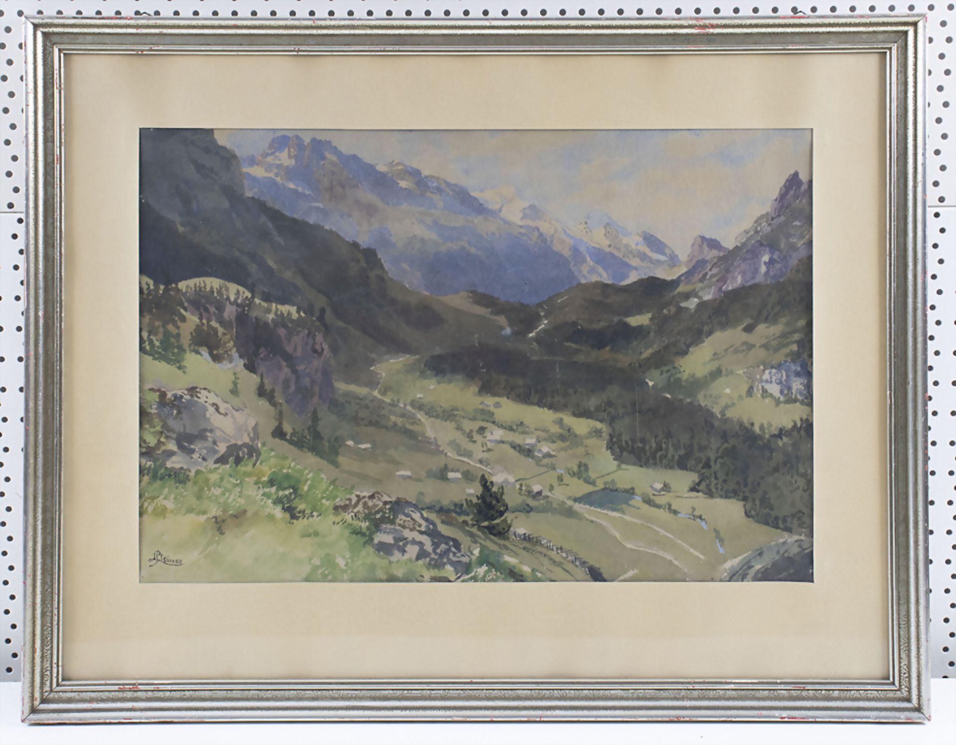 Leonard STEINER (1836-1920), 'Gebirgstalansicht' / 'A mountain valley view' - Bild 2 aus 5