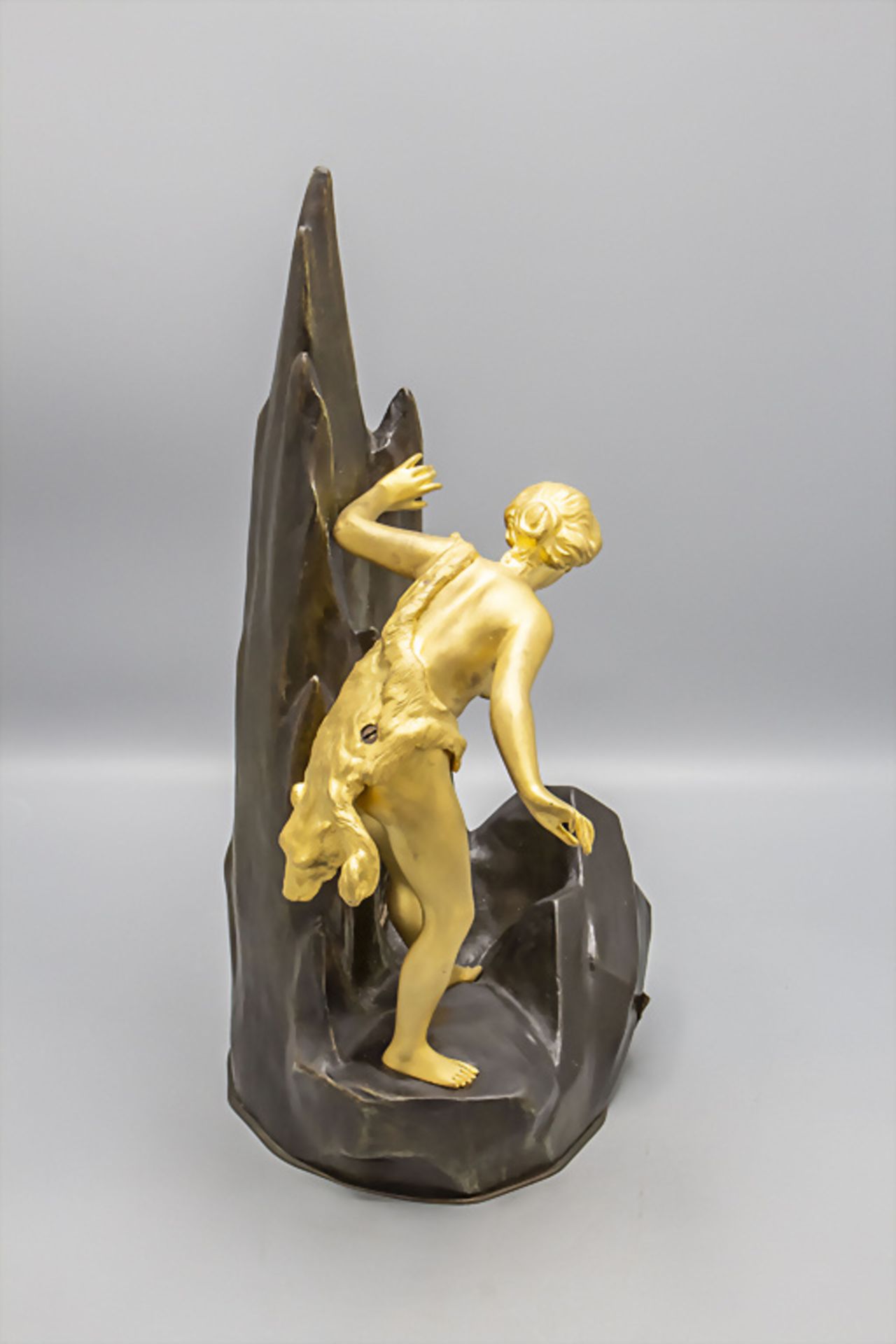 Henri GODET (1863-1937), Jugendstil Bronze Akt mit Grotte Mystérieuse - Image 4 of 11