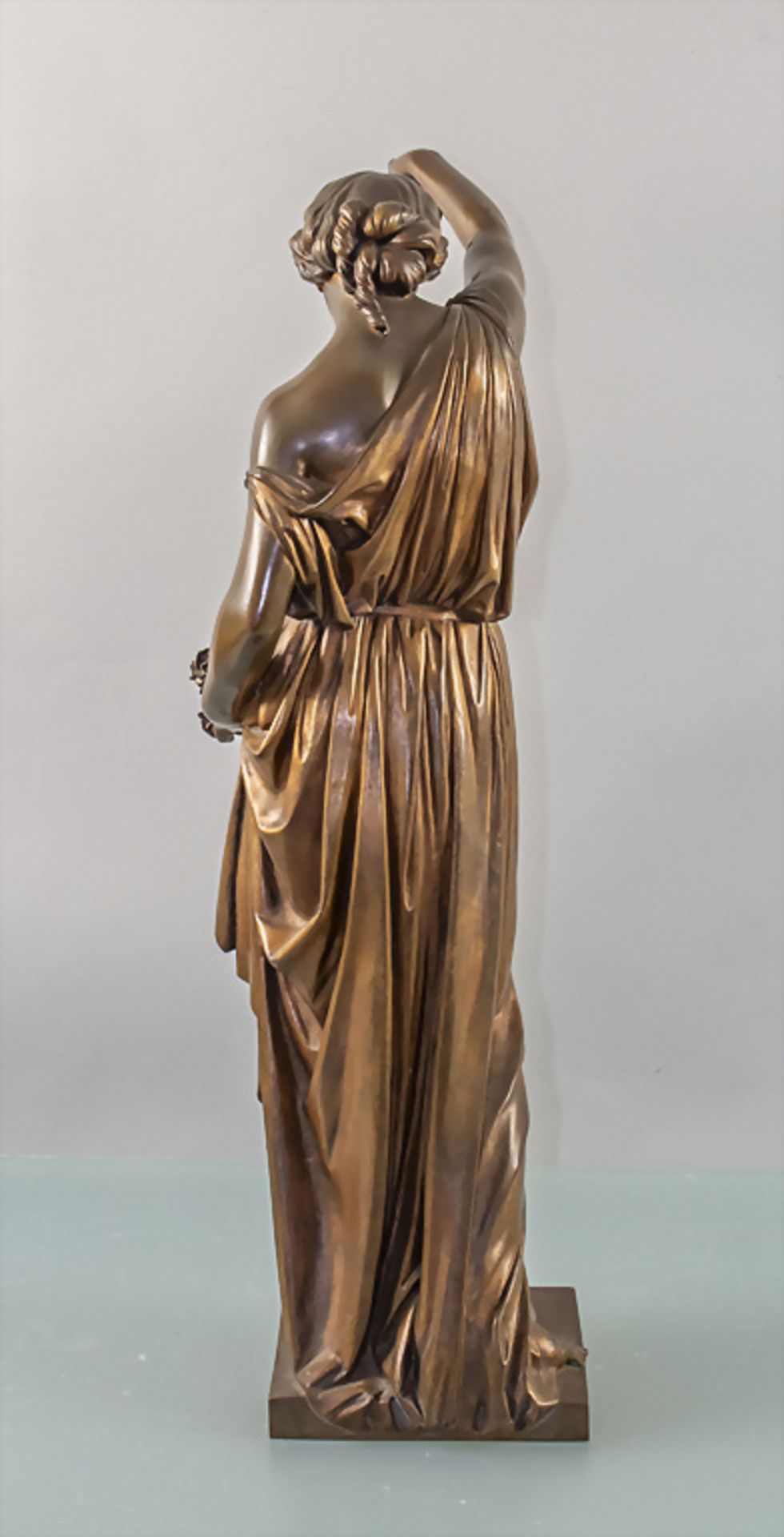 Bronzeskulptur der Flora / A bronze sculpture of Flora, Aime Millet, Frankreich um 1900 - Image 4 of 7