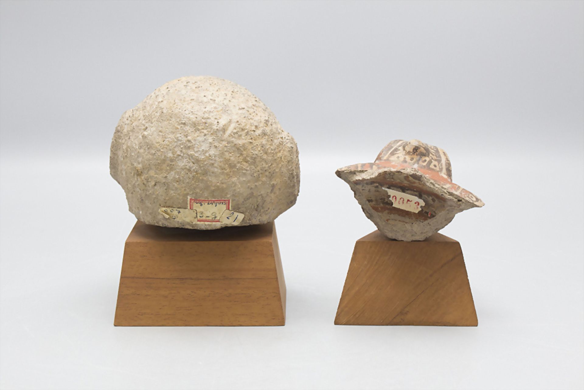 Sammlung von fünf prä-kolumbianischen Artefakten Artefakten, Alter unbekannt - Image 4 of 7