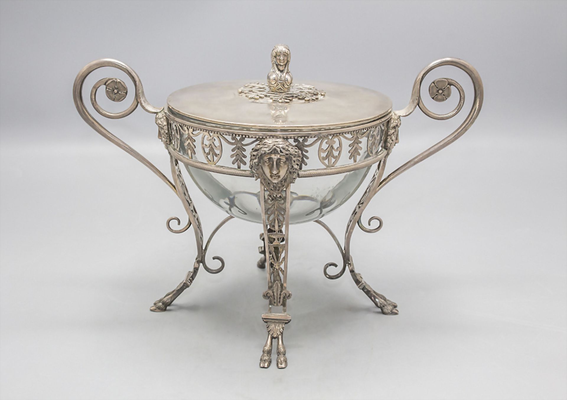 Empire Bonbonniere / An Empire silver candy bowl with lid, Paris, 1798-1809