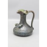 Keramik Henkelvase mit Mäusen / A ceramic handled vase with mice