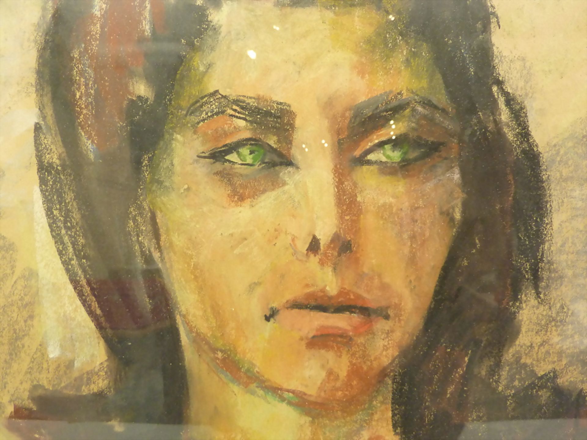 Jüdischer Künstler des 20. Jh., 'Damenporträt' / 'A ladies portrait', 1960 - Image 3 of 6