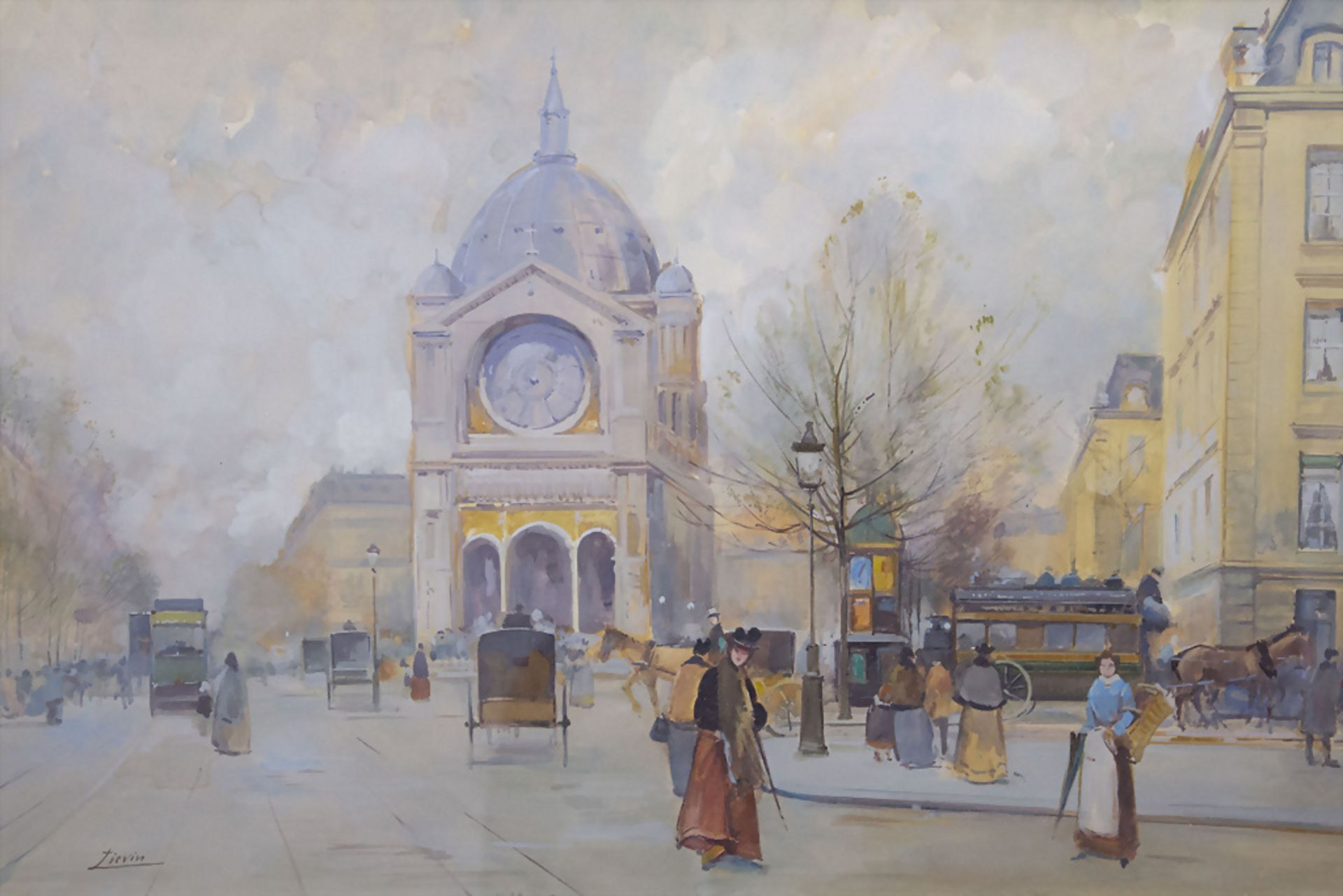 Eugène GALIEN-LALOUE (1854-1941), Paroisse Saint Augustin à Paris, um 1910