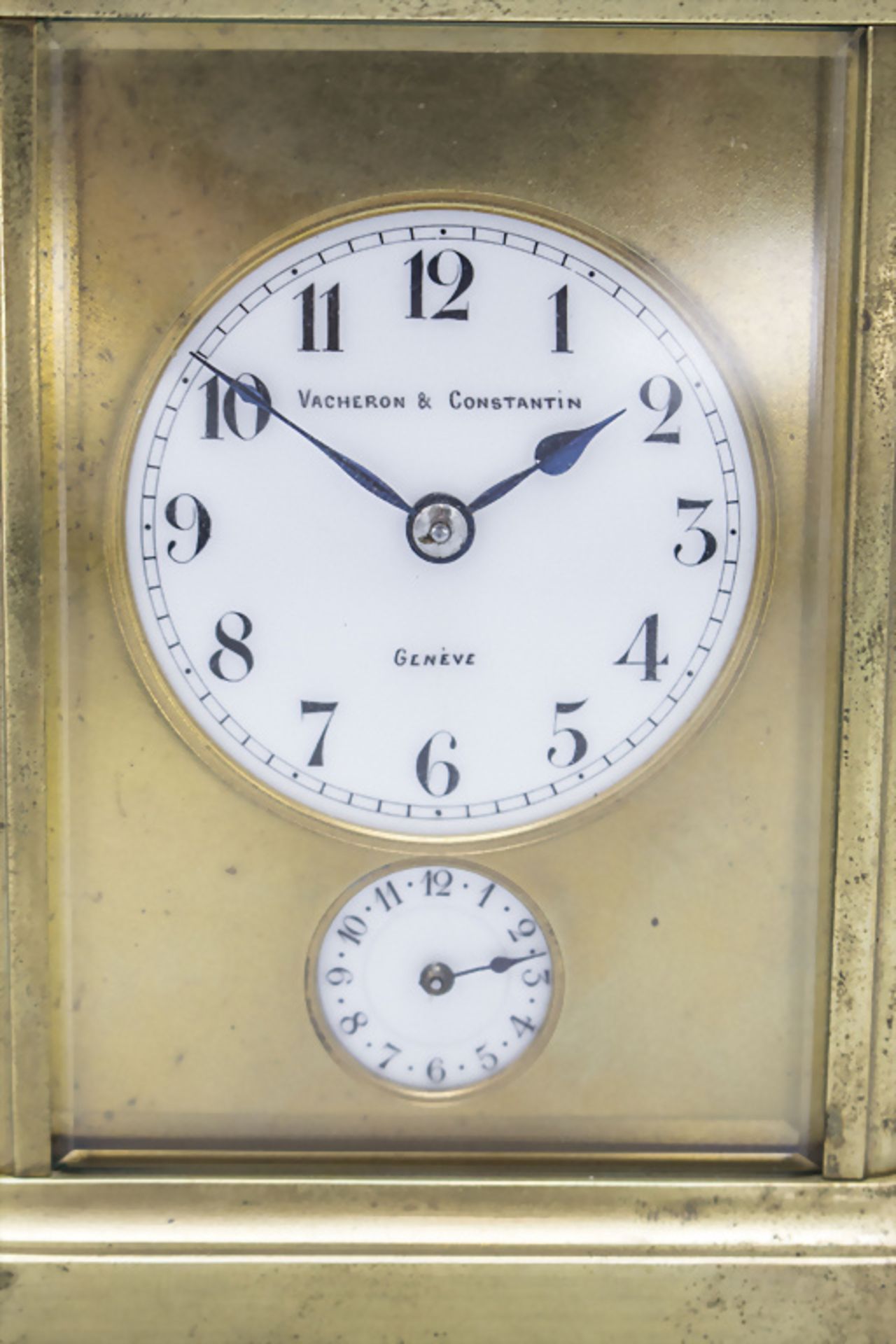Reisewecker / A travel alarm clock, Vacheron Constantin, Genève / Genf, um 1905 - Image 2 of 8