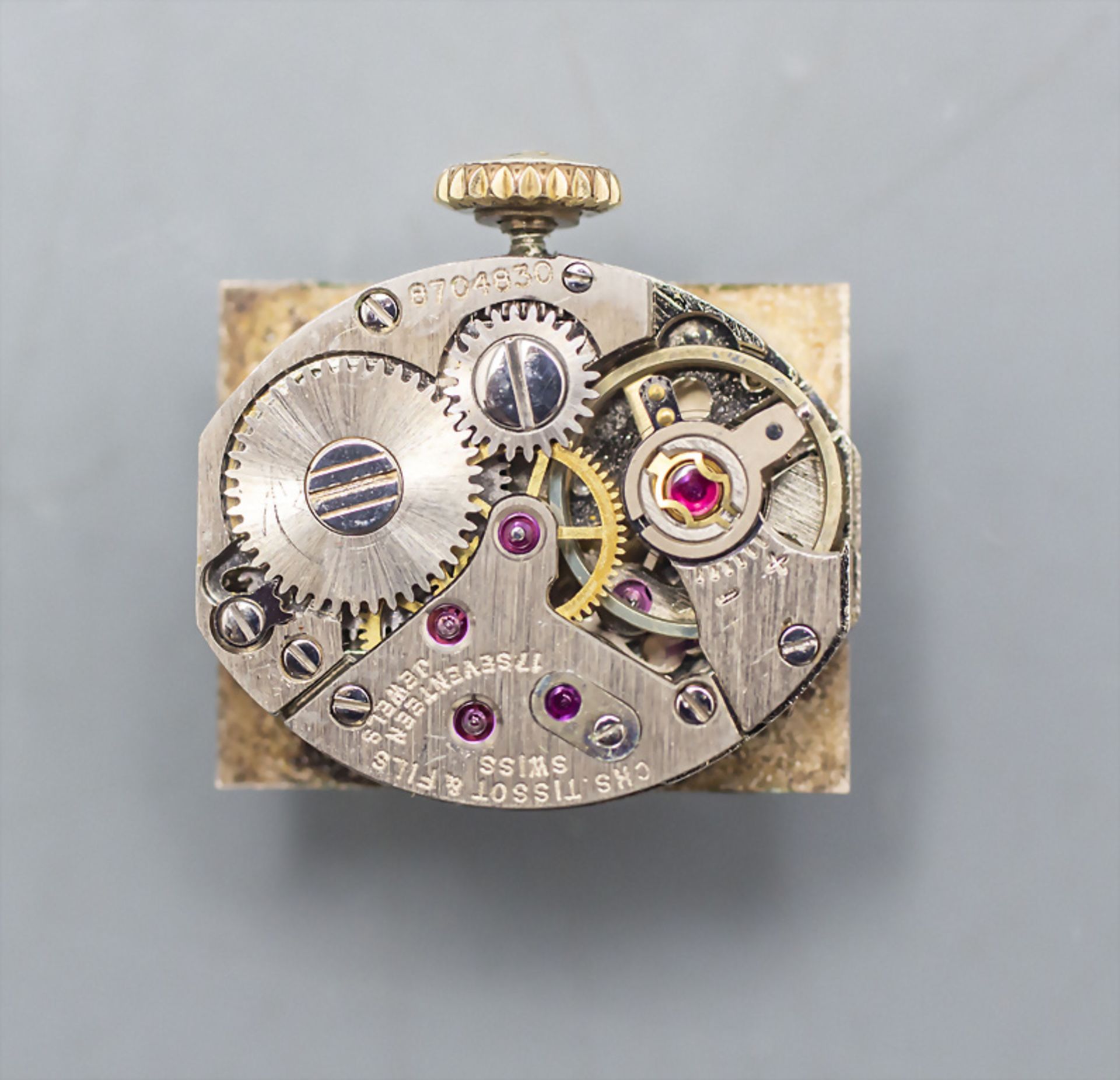 Damenarmbanduhr / An 14 ct gold ladies wristwatch, Tissot, Schweiz / Swiss - Image 4 of 7