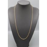 Goldkette / An 18 ct gold necklace, Italien, 20. Jh.