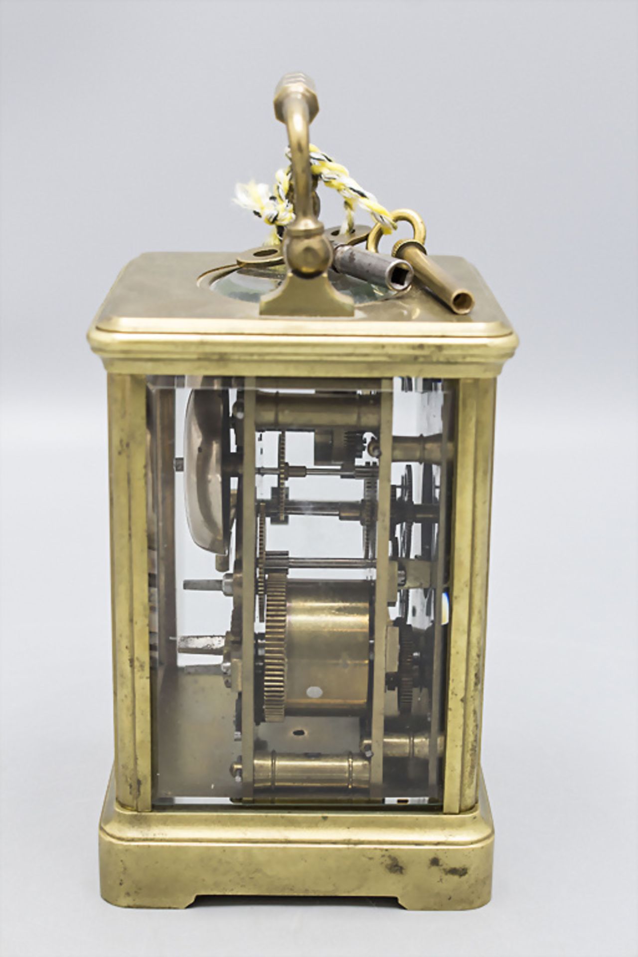 Reisewecker / A travel alarm clock, Vacheron Constantin, Genève / Genf, um 1905 - Image 6 of 8