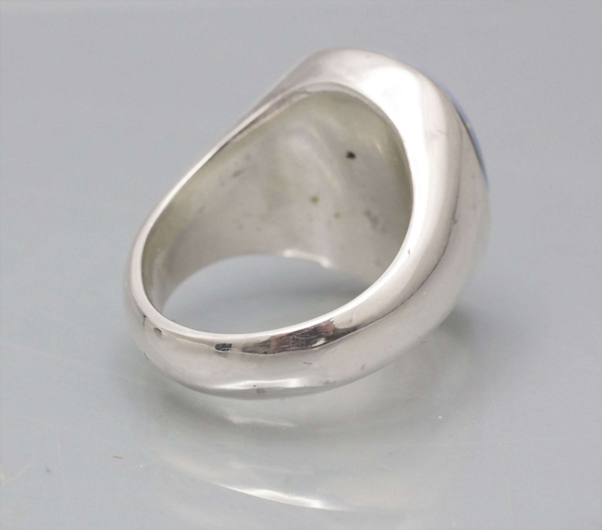 Siegelring / A silver seal ring, 20. Jh. - Image 4 of 4