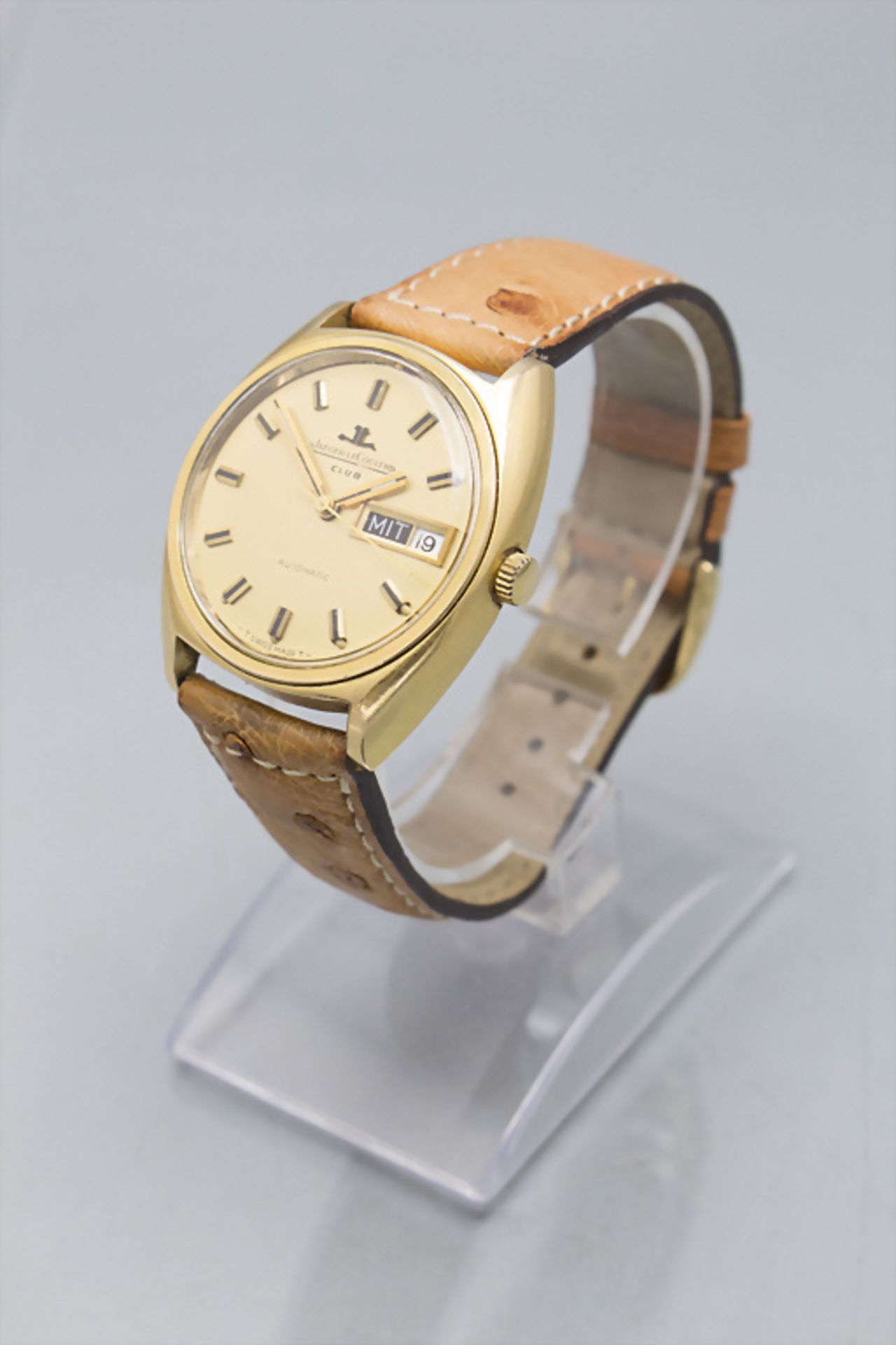 Herrenarmbanduhr / A men's wristwatch, Jaeger Le Coultre Club, Schweiz / Swiss - Image 2 of 7