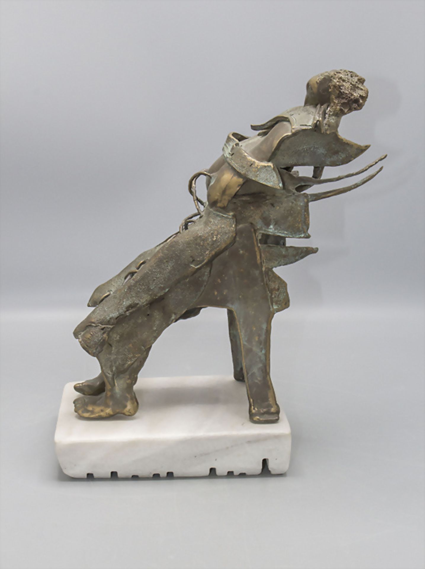 Bronze Skulptur 'Sitzender Akt' / A bronze sculpture of a 'Sitting nude' - Bild 3 aus 8