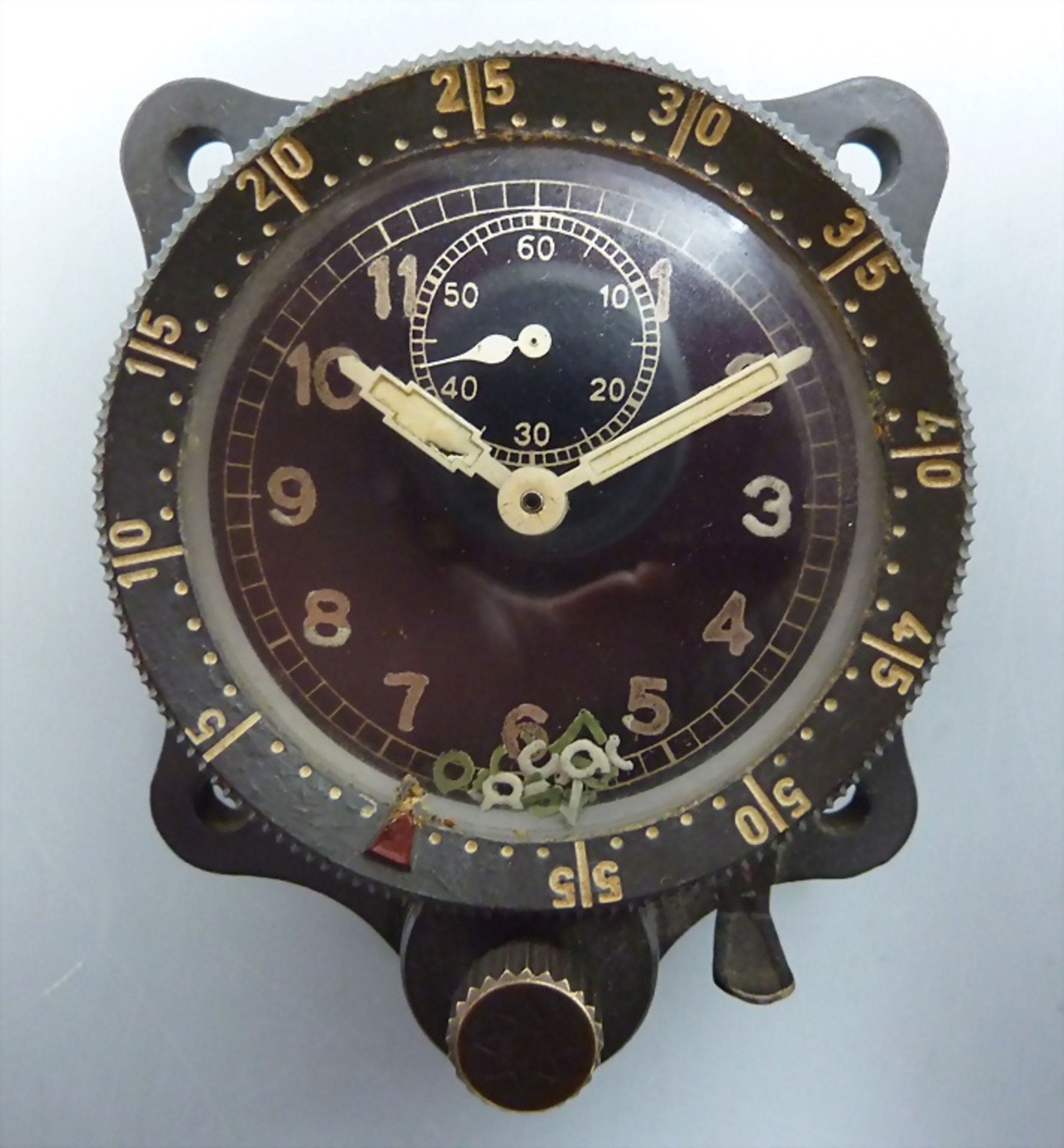 Junghans Borduhr, 2. Weltkrieg / A board clock, World War II