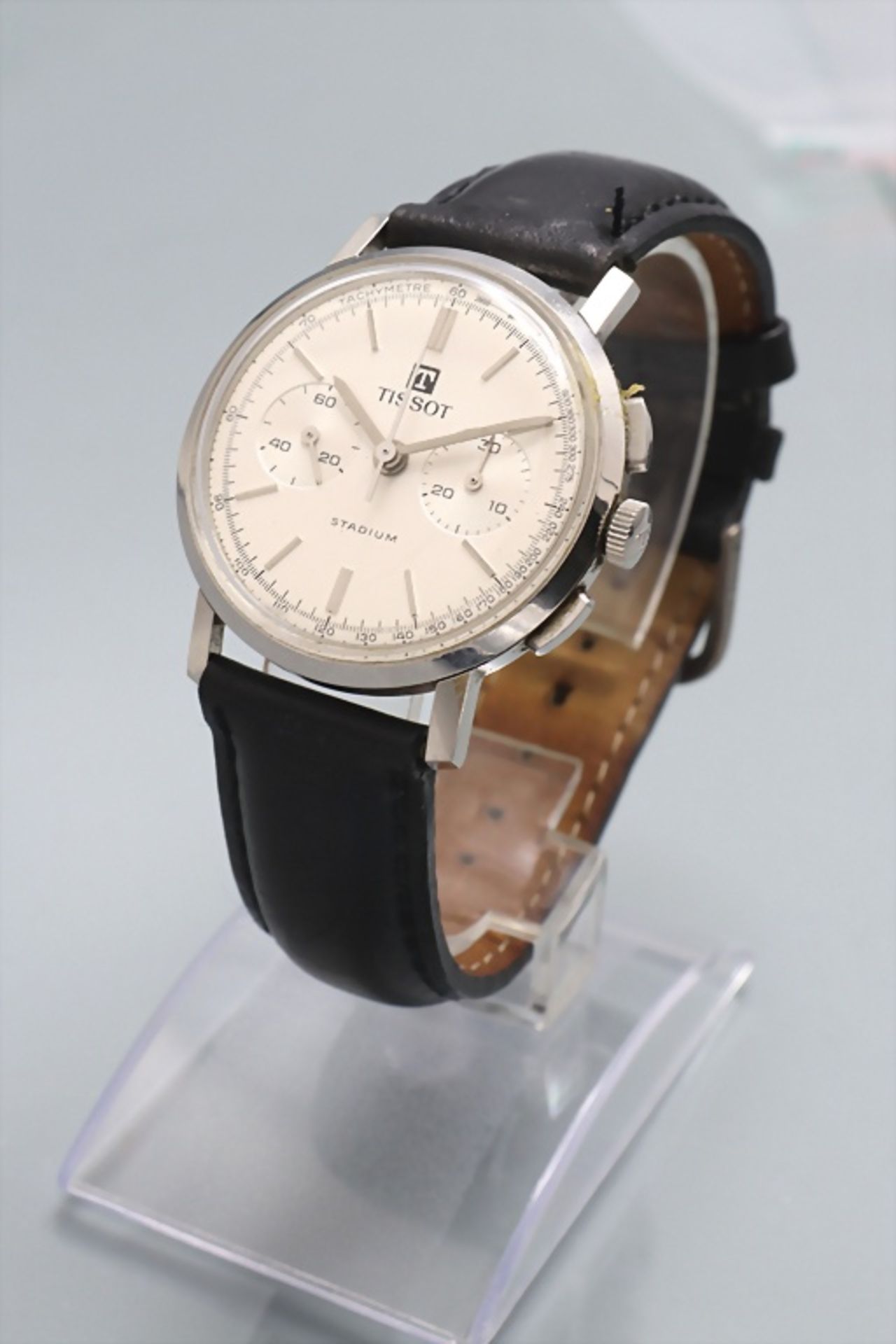 Tissot Stadium Chronograph, Schweiz / Swiss, um 1970 - Image 4 of 4