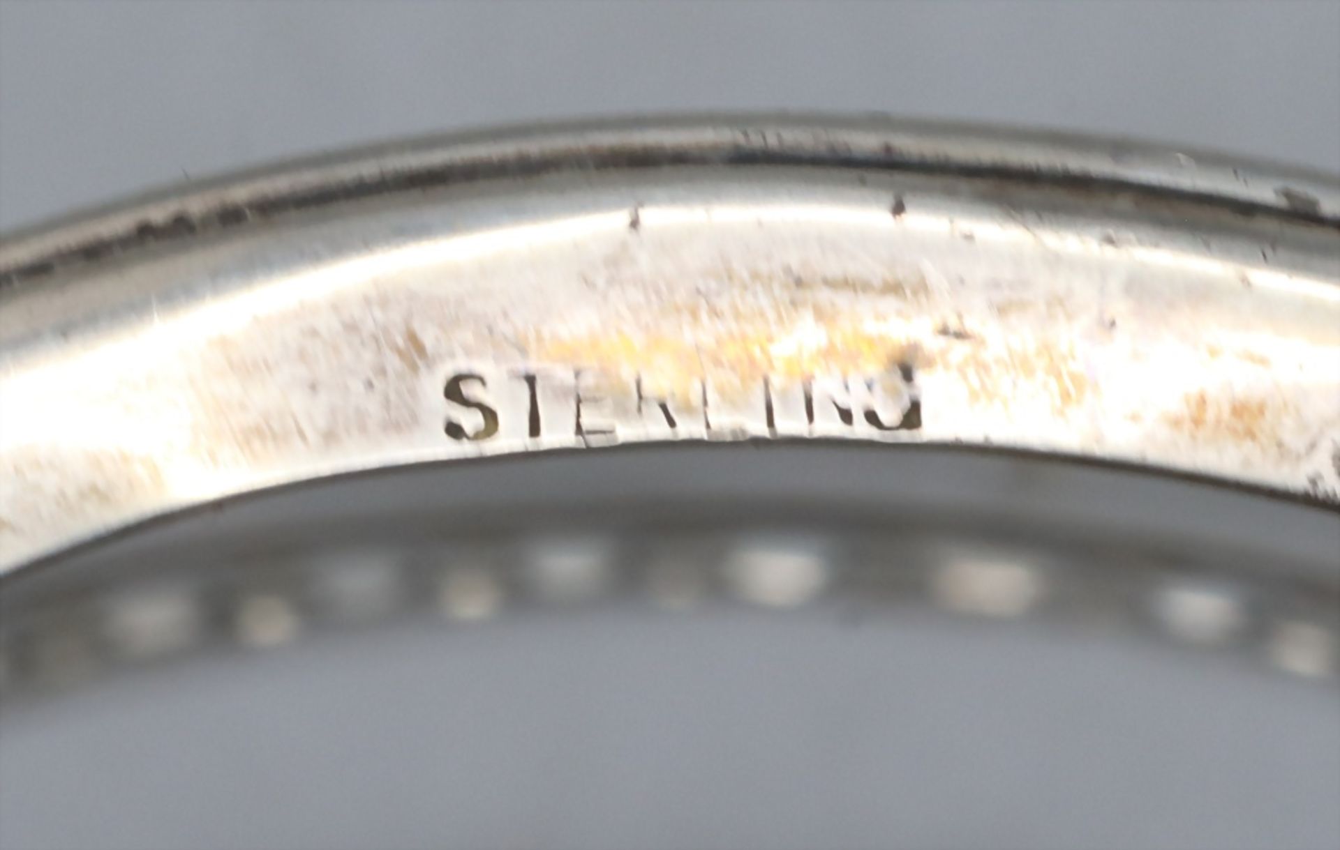 Korbschale mit Henkel / A silver basket with handle, Brand-Hier Co., USA, Anfang 20. Jh. - Bild 7 aus 8