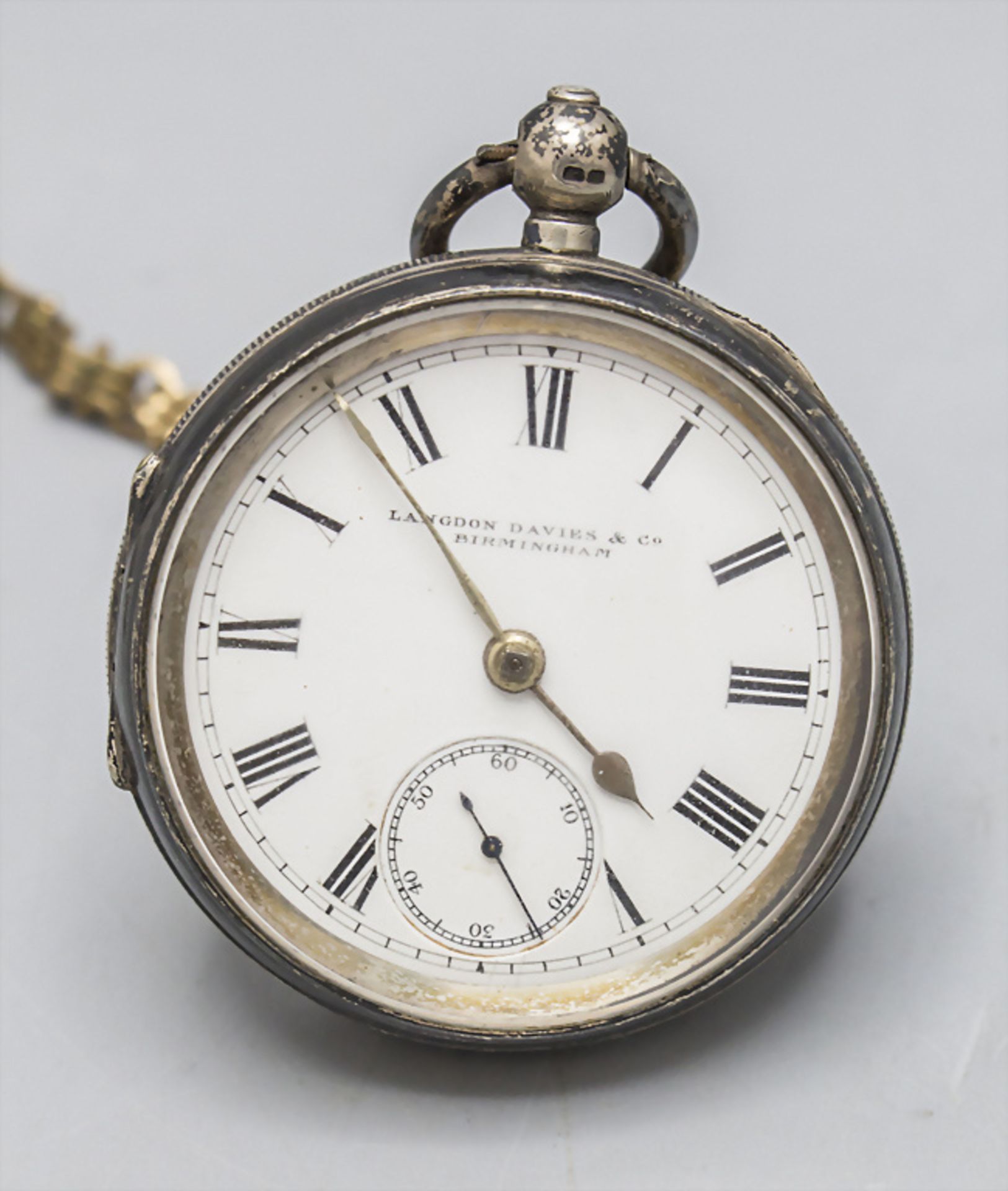 3 Taschenuhren / 3 Pocket watches, Ende 19. / Anfang 20. Jh. - Image 6 of 6