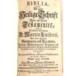 'Die ganze heilige Schrift - des Alten und Neuen Testamentes', Schwabbach, 1748