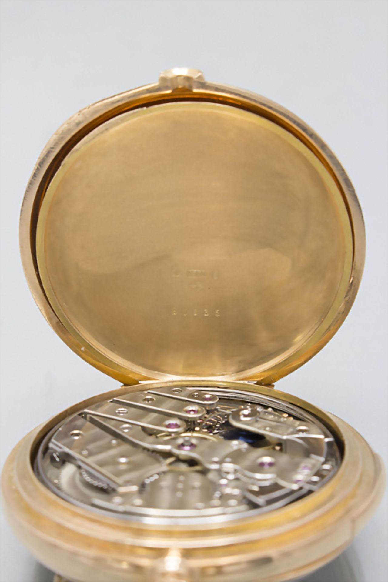 HTU mit Minutenrepetition / An 18 ct gold minute repeater, Patek Phillippe & Co., Genf / ... - Image 4 of 5