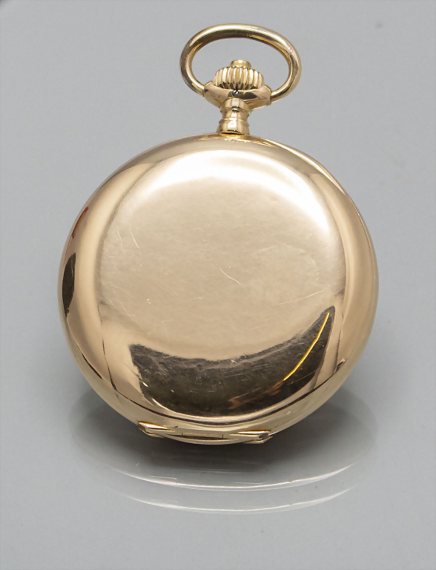 Savonette / Taschenuhr / A 14 ct gold pocket watch, Longines, Schweiz / Swiss, um 1920 - Image 8 of 10