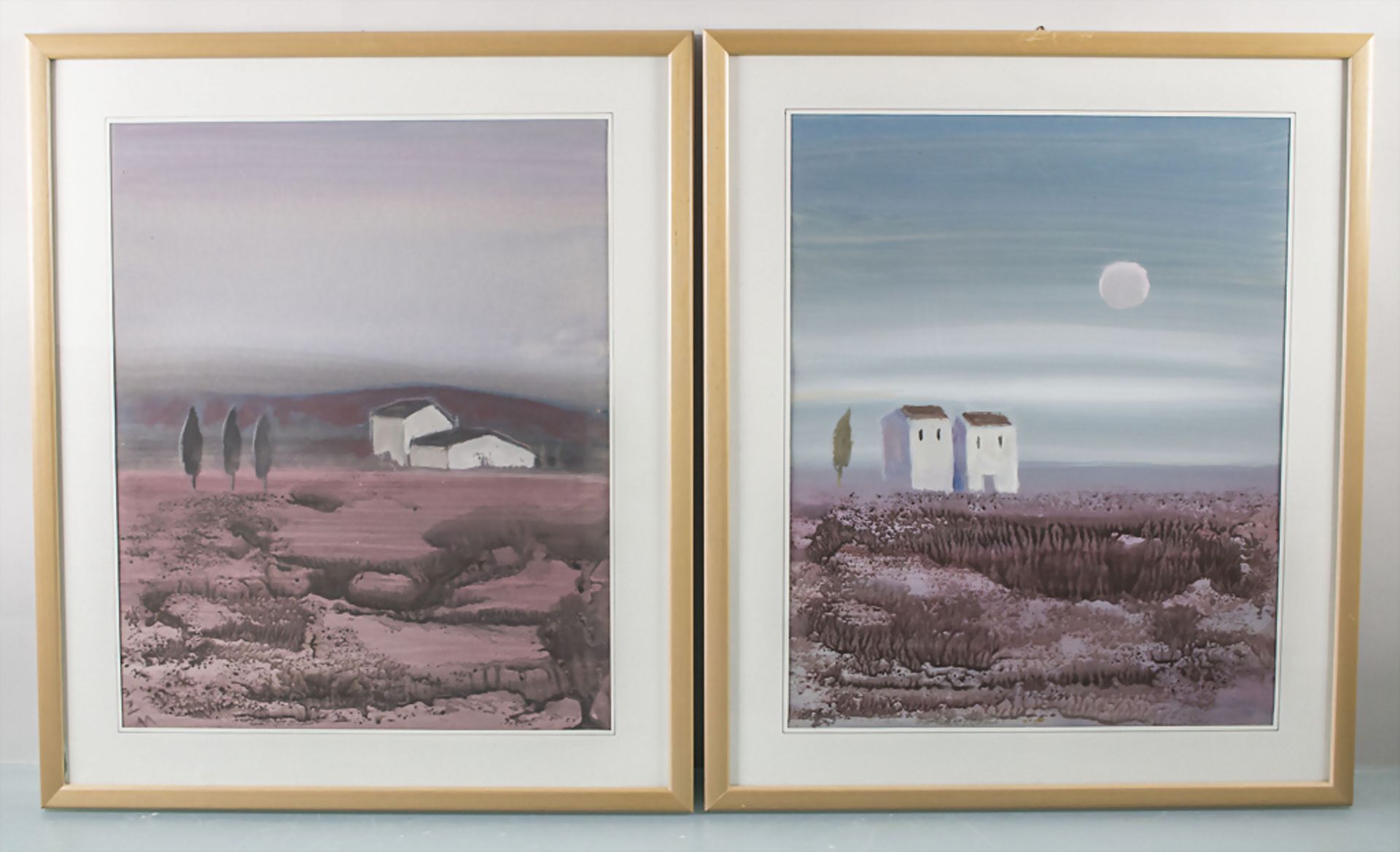 Zora MATIC (1923-1999), zwei Landschaften / Two landscapes