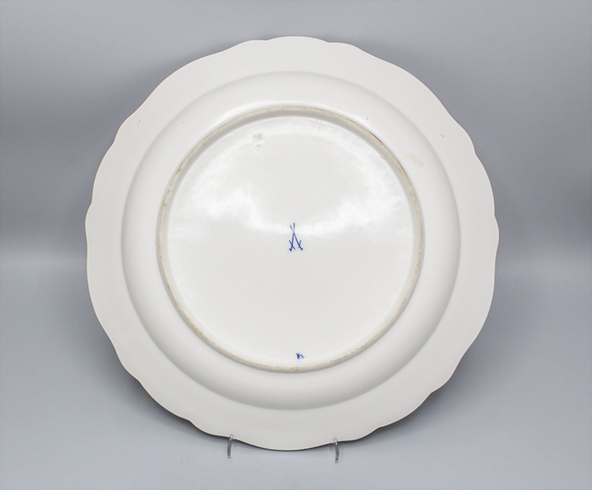 Große Zwiebelmuster Servierplatte / Schale / A large serving plate with onion pattern, ... - Bild 3 aus 3