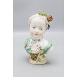 Kinderbüste 'Prinzessin Marie Zéphirine de Bourbon' / A porcelain bust of 'The Princess of ...
