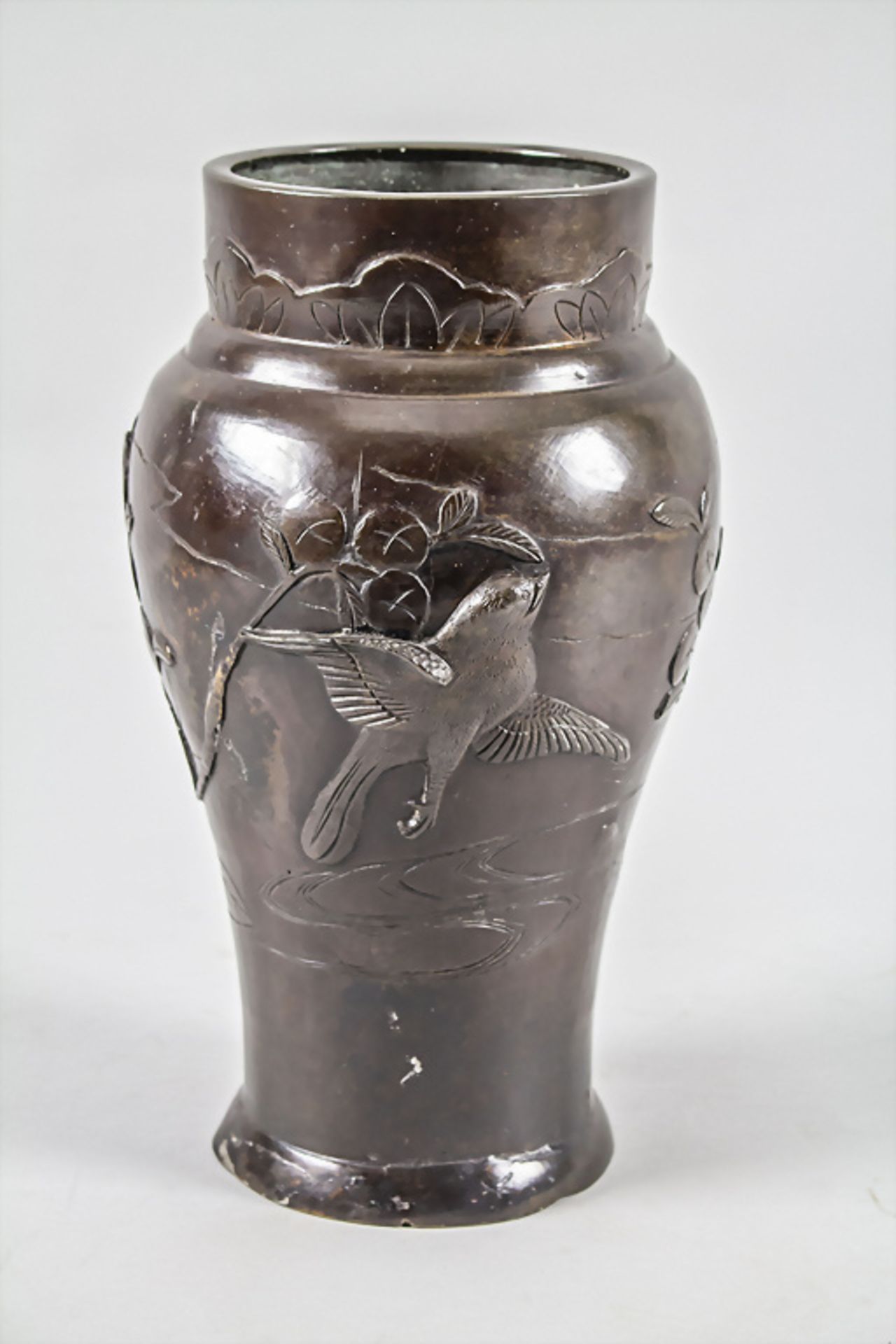 Bronzevase / A bronze vase, Meiji-Periode, 1868-1912