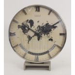 Weltzeituhr / A world clock, Kienzle, um 1960