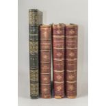 Sammlung von 4 illustrierten Büchern / A collection of 4 illustrated books, England, 1850 & 1858