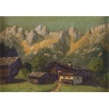 Karl PANCHERI (1907-1956), Alpenlandschaft / An alpine landscape