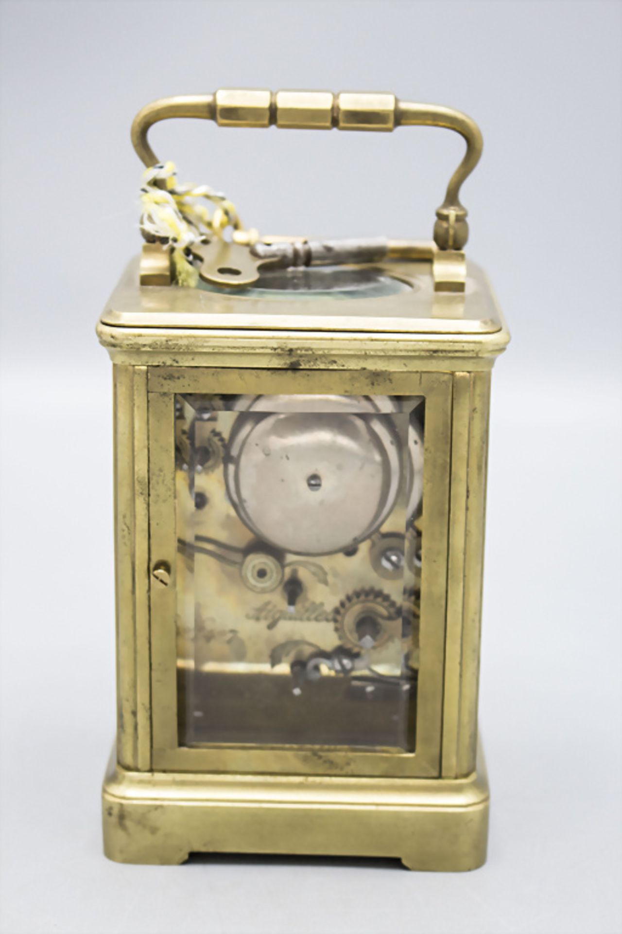 Reisewecker / A travel alarm clock, Vacheron Constantin, Genève / Genf, um 1905 - Image 4 of 8