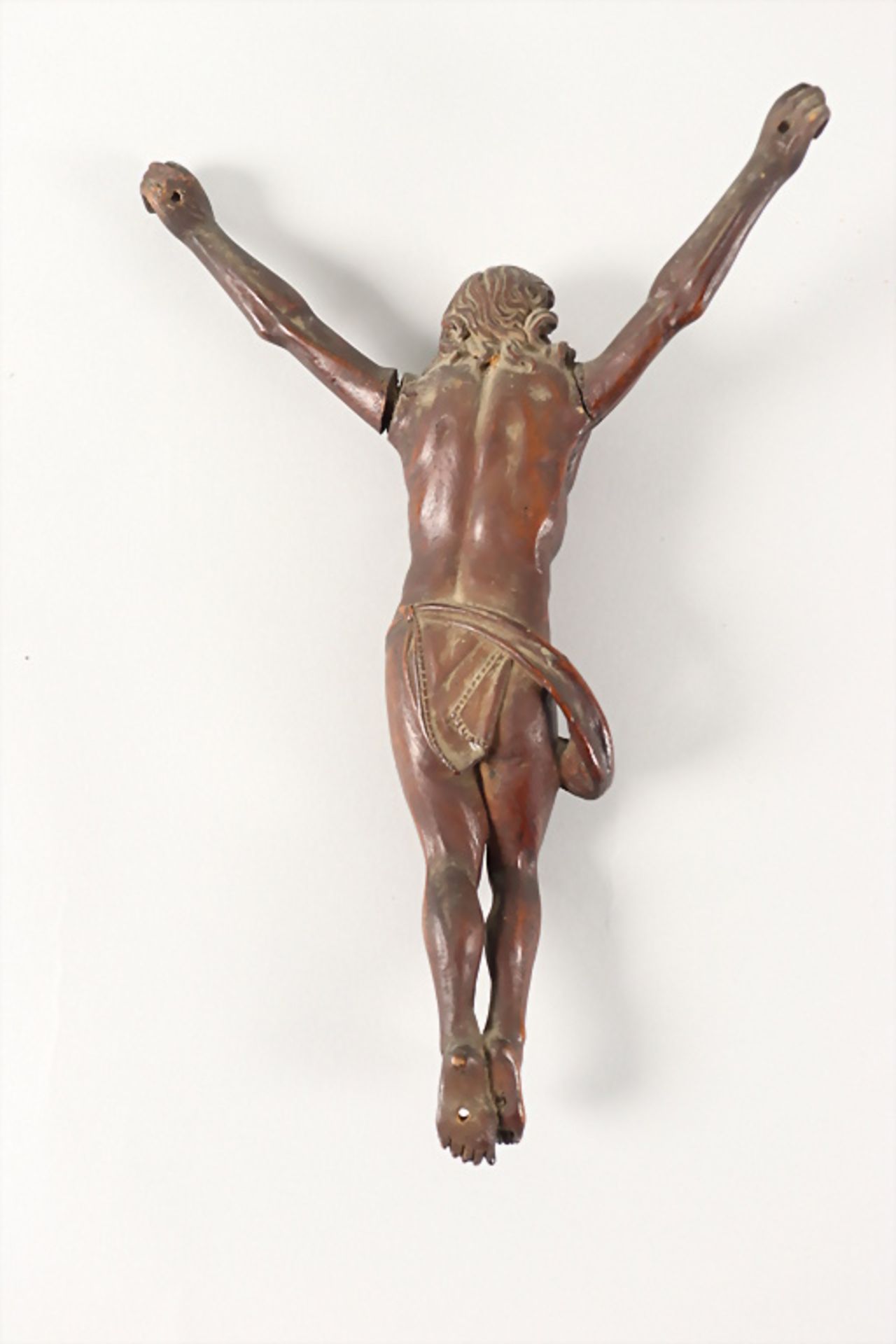 Barock Jesus / A Baroque boxwood Corpus Christi, deutsch, 18.-19. Jh. - Image 2 of 3