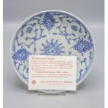 Porzellanteller / A porcelain plate, China, Tao-Kuang-Periode, 1821-1851
