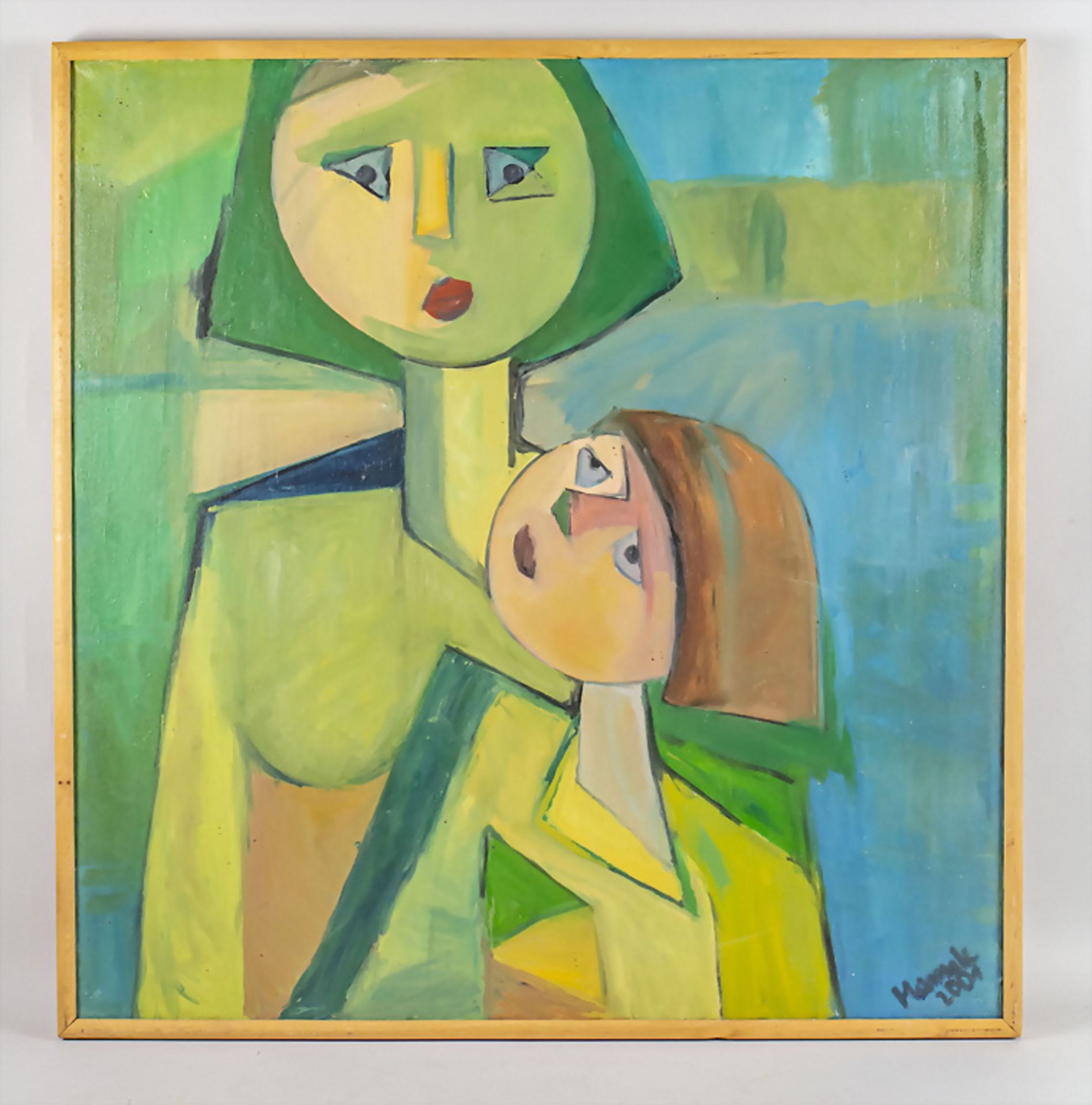 Andrzej MAMAK (*1964), 'Mutter mit Kind' / 'Mother with child', 2001 - Bild 2 aus 6