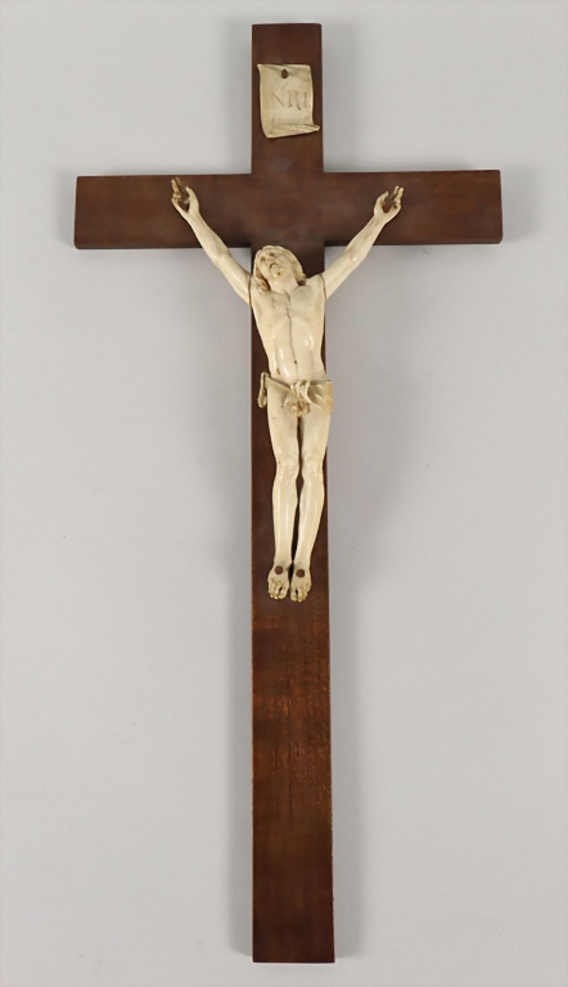 Kruzifix / A crucifix, Frankreich, um 1900