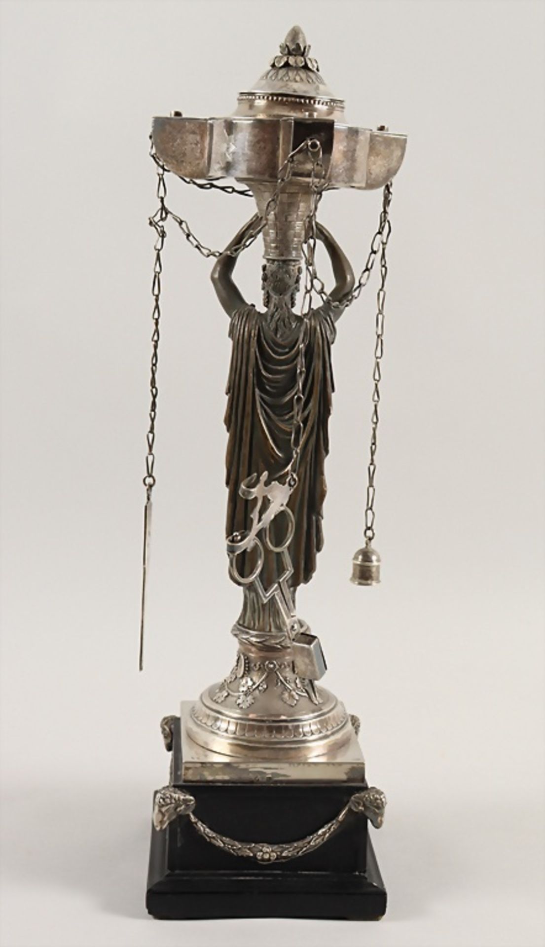Klassizismus Öllampe / A Classicism oil lamp, Vatikanstadt / Rom, um 1810 - Image 4 of 19