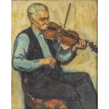 Roy GAMBLE (1887-1972), 'Der Geiger' / 'The violinist'