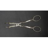 Zuckerzange / Silver sugar tongs, Frankreich, Anfang 20. Jh.