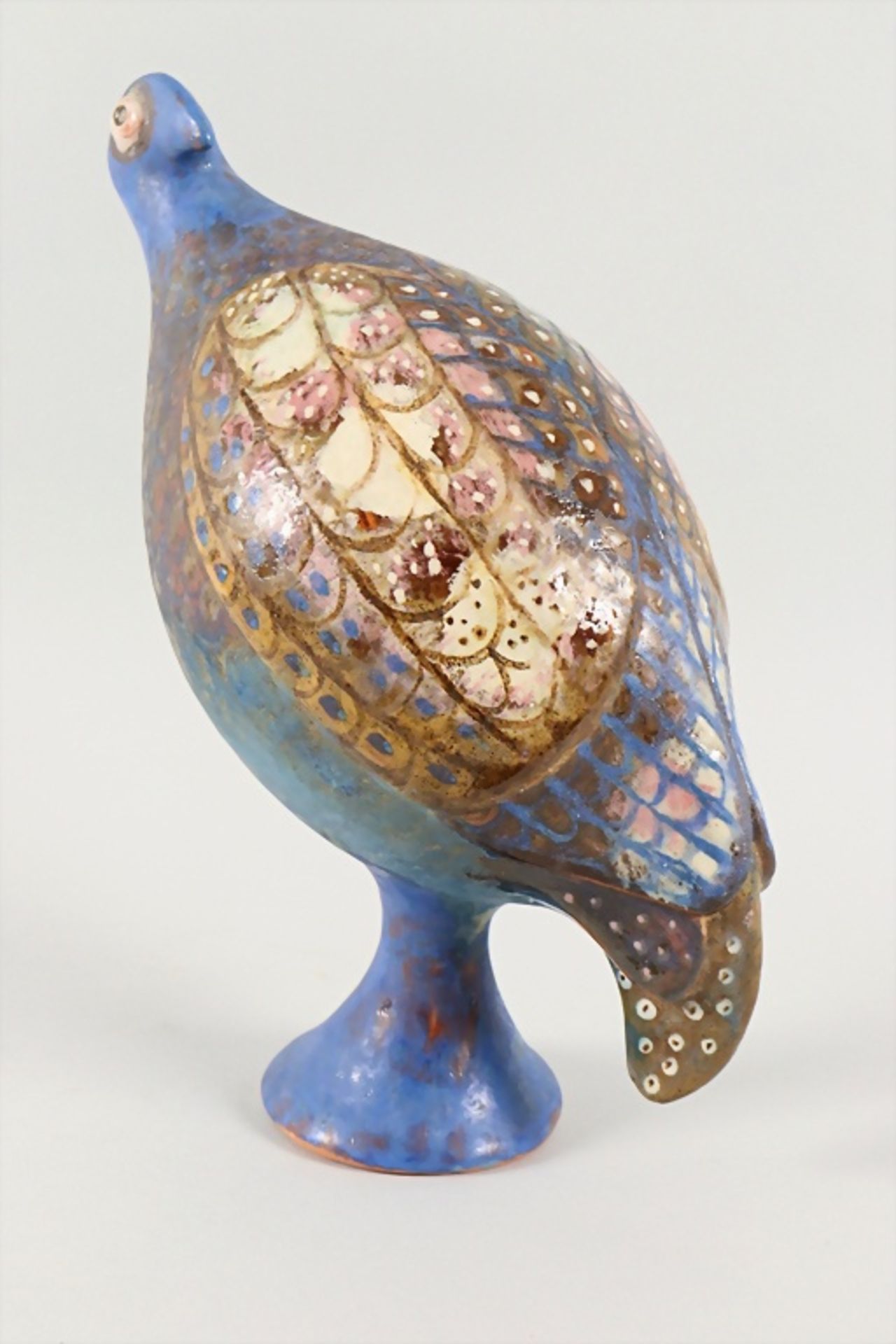 Keramikvogel / A ceramic bird, Eva Fritz-Lindner, 1960er / 1970er Jahre - Bild 2 aus 7