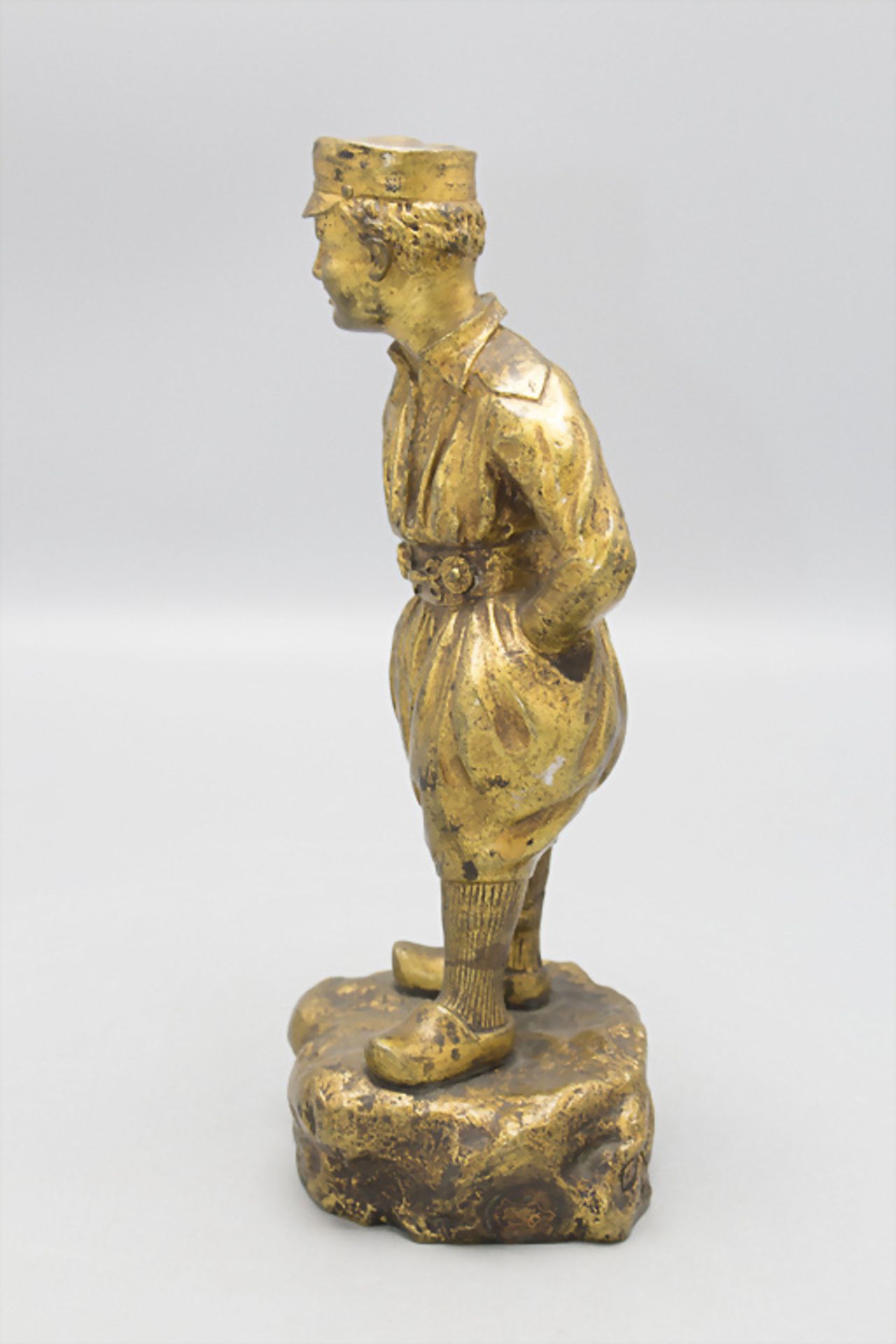 Claire Jeanne Roberte Colinet (Brüssel 1880-1950 Asnières-sur-Seine), Bronze Skulptur 'junger ... - Bild 2 aus 6