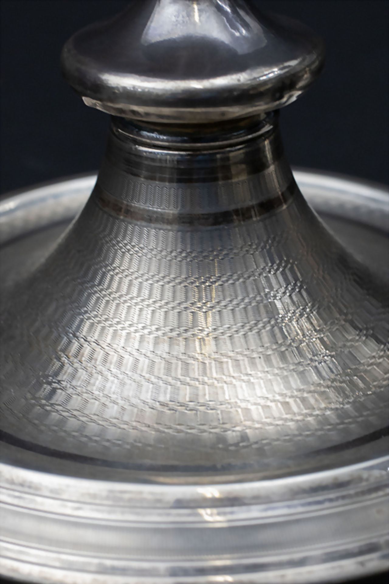 Paar Silberleuchter / A pair of silver candlesticks, Carreras, Barcelona, 19. Jh. - Image 5 of 7