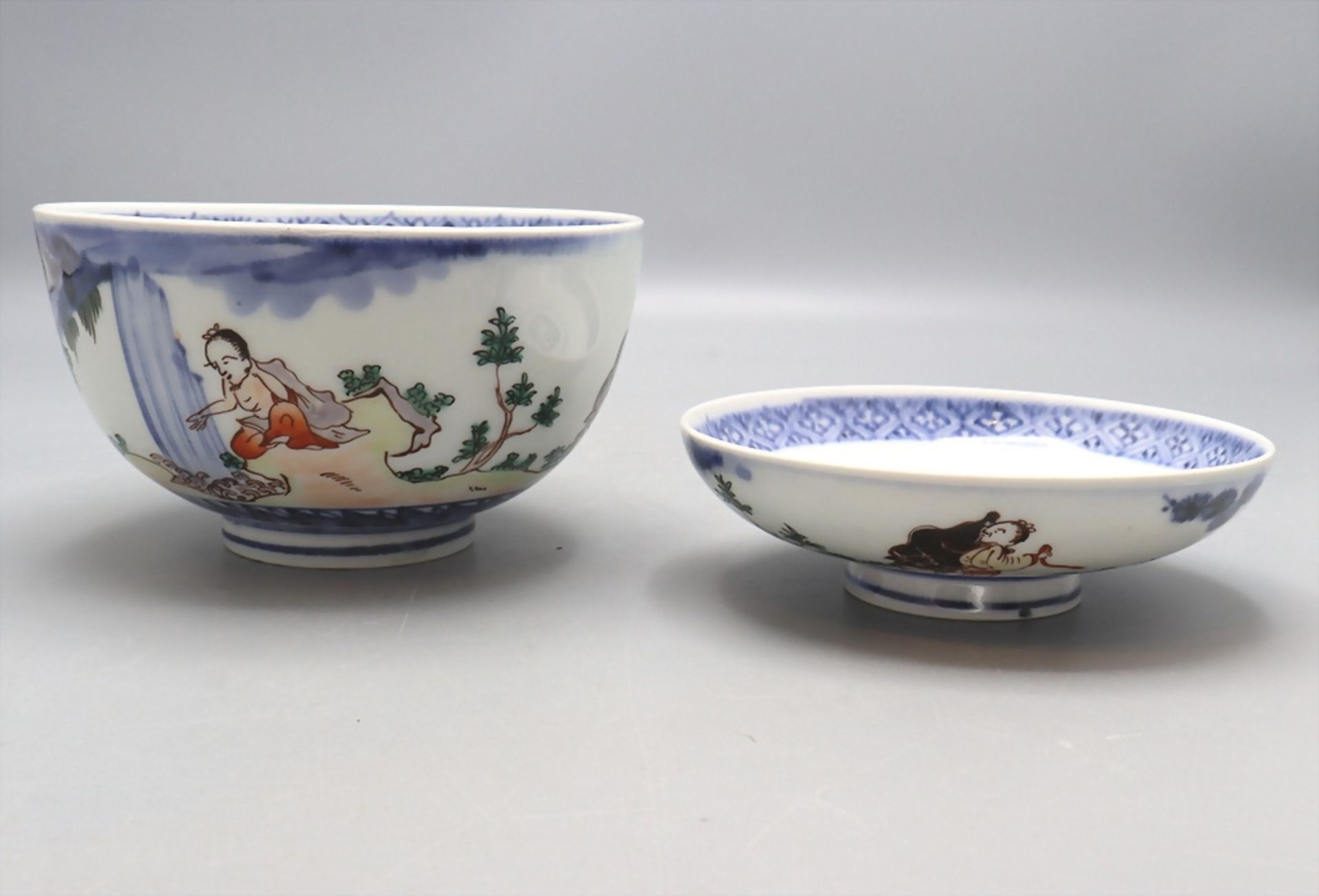Deckelschale / A lidded bowl / Imari Chawan, Japan, Edo-Periode (1603-1868) - Bild 2 aus 8